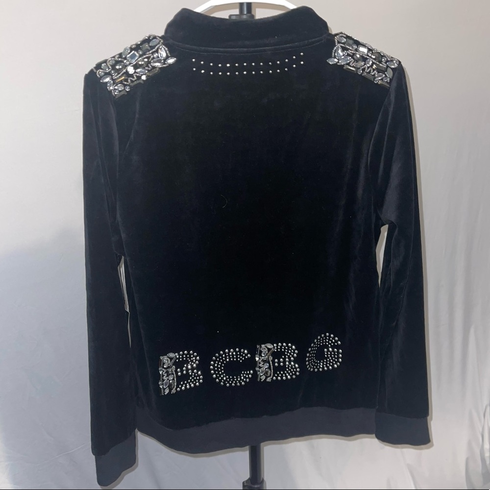 COPY - Black Velour Track Suit Jacket
